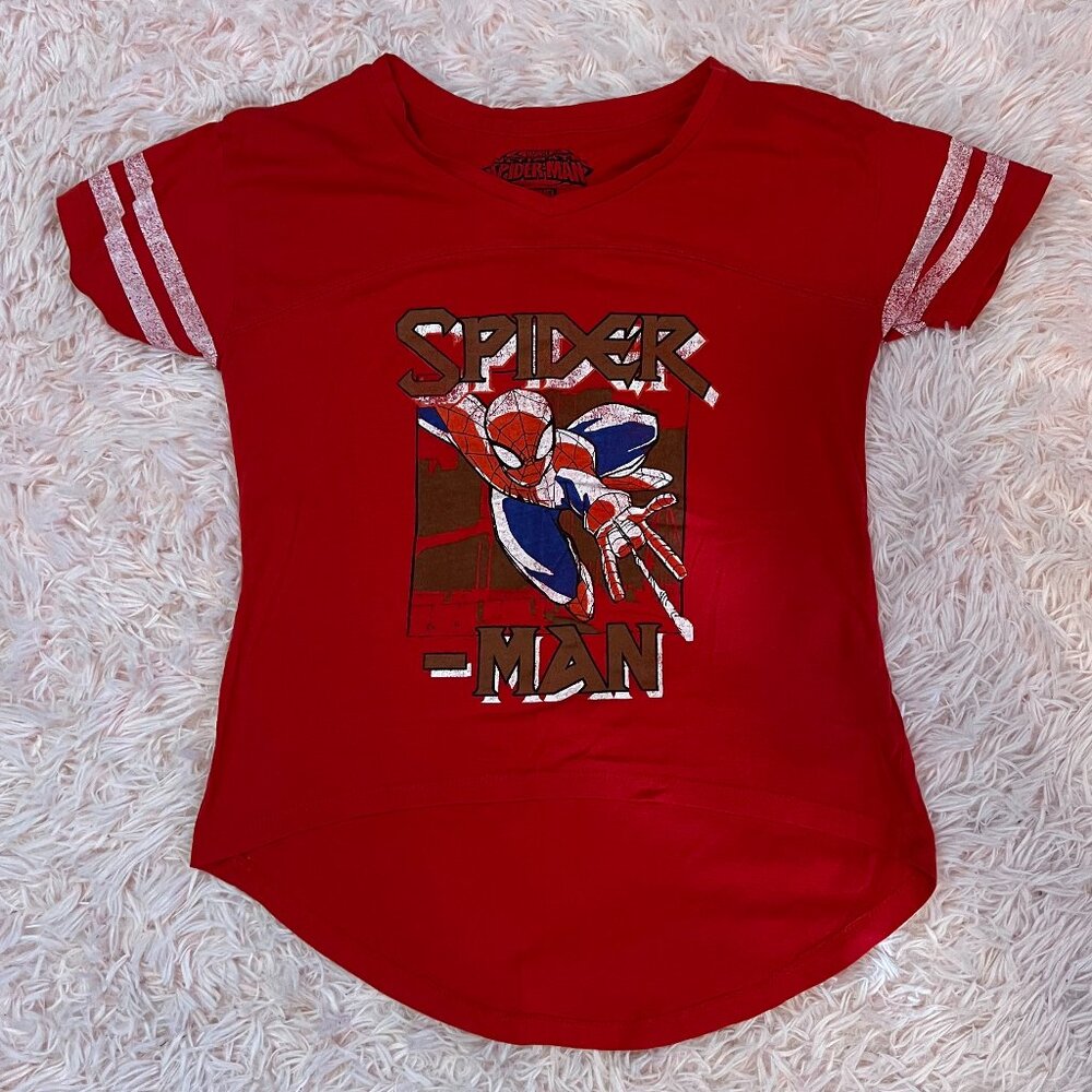 Marvel Spider Man Cropped T-Shirt